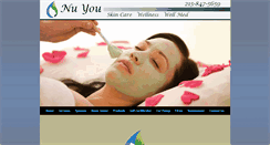 Desktop Screenshot of nuyouskincare.com